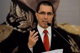 Ngoại trưởng Venezuela Jorge Arreaza. (Nguồn: AFP/TTXVN) 