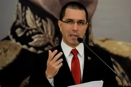 Ngoại trưởng Venezuela Jorge Arreaza. (Nguồn: AFP/TTXVN) 