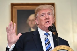 Tổng thống Donald Trump. (Nguồn: AFP/TTXVN)