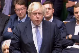 Cựu Ngoại trưởng Anh Boris Johnson. (Nguồn: AFP/TTXVN) 