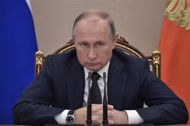 Tổng thống Nga Vladimir Putin. (Nguồn: AFP/TTXVN) 
