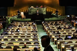 Một phiên họp của Đại Hội đồng Liên hợp quốc. (Nguồn: AFP/TTXVN)