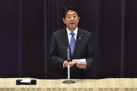 Thủ tướng Nhật Bản Shinzo Abe. (Nguồn: AFP/TTXVN)