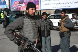 Lực lượng an ninh Afghanistan. (Nguồn: THX/TTXVN)