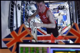 Phi hành gia người Anh Tim Peake. (Nguồn: EPA/TTXVN)