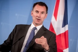 Ngoại trưởng Anh Jeremy Hunt. (Nguồn: AFP/TTXVN)