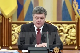 Tổng thống Petro Poroshenko. (Nguồn: AFP/TTXVN)