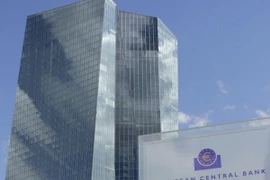 Trụ sở Ngân hàng Trung ương châu Âu (ECB) tại Frankfurt/Main, Đức. (Ảnh: Mạnh Hùng/Vietnam+)