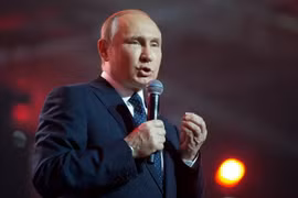 Tổng thống Nga Vladimir Putin. (Nguồn: AFP/TTXVN)