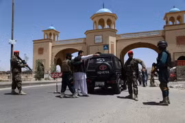 Lực lượng an ninh Afghanistan. (Nguồn: THX/TTXVN)