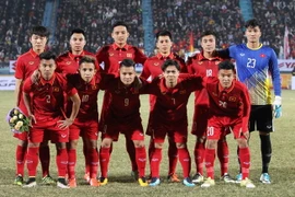 Đội tuyển U23 Việt Nam. (Ảnh: Quốc Khánh/TTXVN)