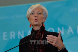 Tổng Giám đốc IMF Christine Lagarde. (Nguồn: THX/TTXVN)