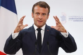 Tổng thống Pháp Emmanuel Macron. (Nguồn: AFP/TTXVN) 