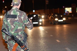 Lực lượng an ninh Cộng hòa Chechnya thuộc Nga. (Nguồn: Sputnik)