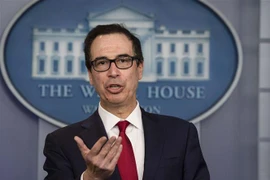 Bộ trưởng Tài chính Mỹ Steven Mnuchin. (Nguồn: AFP/TTXVN) 