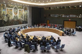 Cuộc họp của Hội đồng Bảo an về tình hình ở Syria. (Nguồn: AP) 