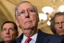 Thượng nghị sỹ Mitch McConnel. (Nguồn: EPA)