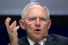 Ông Wolfgang Schaeuble. (Nguồn: AFP/TTXVN)