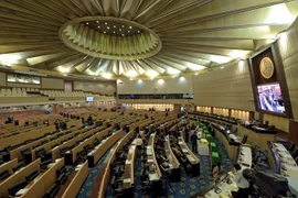 Toàn cảnh một cuộc họp Hội đồng Lập pháp quốc gia Thái Lan. (Nguồn: AFP/TTXVN)