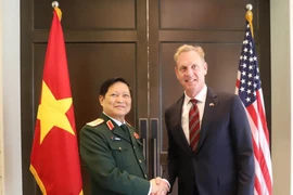 Bộ trưởng Quốc phòng Ngô Xuân Lịch gặp Quyền Bộ trưởng Quốc phòng Mỹ