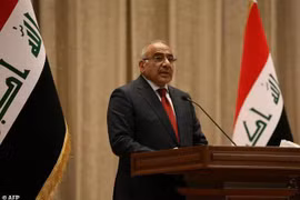Thủ tướng Iraq Adel Abdul Mahdi. (Nguồn: AFP) 