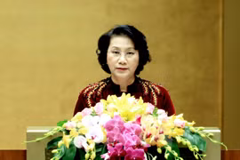 Chủ tịch Quốc hội Nguyễn Thị Kim Ngân. (Ảnh: Phạm Kiên/TTXVN)