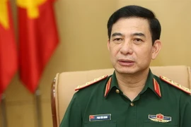 Thượng tướng Phan Văn Giang, Ủy viên Trung ương Đảng, Ủy viên Thường vụ Quân ủy Trung ương, Tổng Tham mưu trưởng Quân đội nhân dân Việt Nam, Thứ trưởng Bộ Quốc phòng. (Ảnh: Dương Giang/TTXVN) 