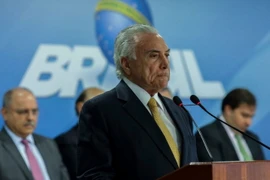 Tổng thống Brazil Michel Temer. (Nguồn: Getty Images)