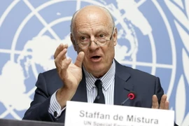 Đặc phái viên Liên hợp quốc về Syria, ông Staffan de Mistura. (Nguồn: EPA/TTXVN)