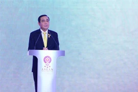 Thủ tướng Thái Lan Prayut Chan-o-cha. (Ảnh: Ngọc Quang-Hữu Kiên/TTXVN) 