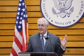Ngoại trưởng Mỹ Rex Tillerson. (Nguồn: EPA/TTXVN)