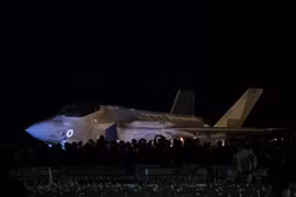 Máy bay tàng hình F-35 của không quân Israel. (Nguồn: THX/TTXVN)
