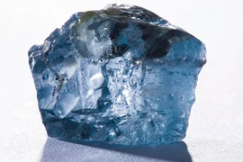 Viên kim cương xanh được phát hiện ở mỏ Cullinan. (Nguồn: AFP)