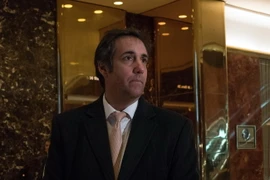 Ông Michael Cohen tại Tháp Trump ở New York (Mỹ) ngày 16/12/2016. (Nguồn: AFP/TTXVN)