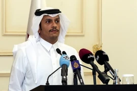 Ngoại trưởng Qatar Sheikh Mohammed bin Abdulrahman Al-Thani. (Nguồn: AFP/TTXVN)