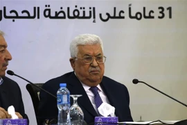 Tổng thống Palestine Mahmoud Abbas. (Nguồn: AFP/TTXVN) 