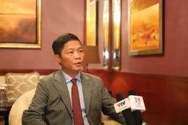 Bộ trưởng Công thương Trần Tuấn Anh. (Ảnh: Việt Dũng/TTXVN)