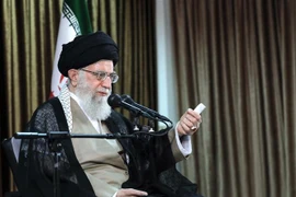 Lãnh tụ tối cao Iran, Đại giáo chủ Ali Khamenei. (Nguồn: AFP/TTXVN) 