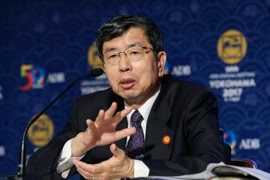 Thống đốc Ngân hàng Phát triển châu Á (ADB) Takehiko Nakao. (Nguồn: EPA/TTXVN)