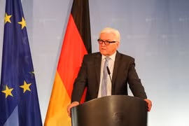 Ngoại trưởng Đức Frank-Walter Steinmeier. (Nguồn: THX/TTXVN)