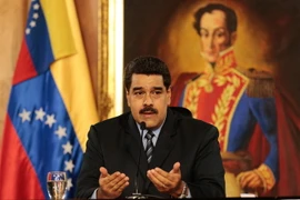 Tổng thống Venezuela Nicolas Maduro. (Nguồn: THX/TTXVN)
