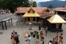 Đền thờ Sabarimala, bang Kerala, Ấn Độ. (Nguồn: AFP/TTXVN) 