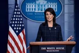 Đại sứ Mỹ tại Liên hợp quốc Nikki Haley. (Nguồn: AFP/TTXVN)
