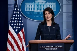 Đại sứ Mỹ tại Liên hợp quốc Nikki Haley. (Nguồn: AFP/TTXVN)
