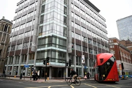 Trụ sở Cambridge Analytica ở London, Anh. (Nguồn: EPA/TTXVN)