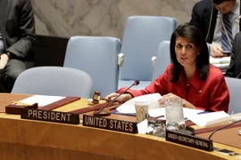 Đại sứ Mỹ tại Liên hợp quốc Nikki Haley. (Nguồn: EPA/TTXVN)