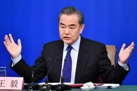 Bộ trưởng Ngoại giao Trung Quốc Vương Nghị. (Nguồn: Kyodo/TTXVN) 