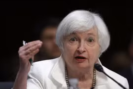 Chủ tịch Ngân hàng Dự trữ Liên bang Mỹ (Fed) Janet Yellen. (Nguồn: AFP/TTXVN)