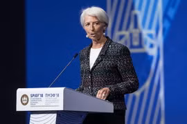 Tổng Giám đốc Quỹ Tiền tệ quốc tế (IMF) Christine Lagarde. (Nguồn: THX/TTXVN)