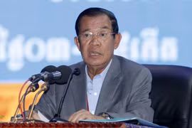 Thủ tướng Campuchia Samdech Hun Sen. (Nguồn: THX/TTXVN) 